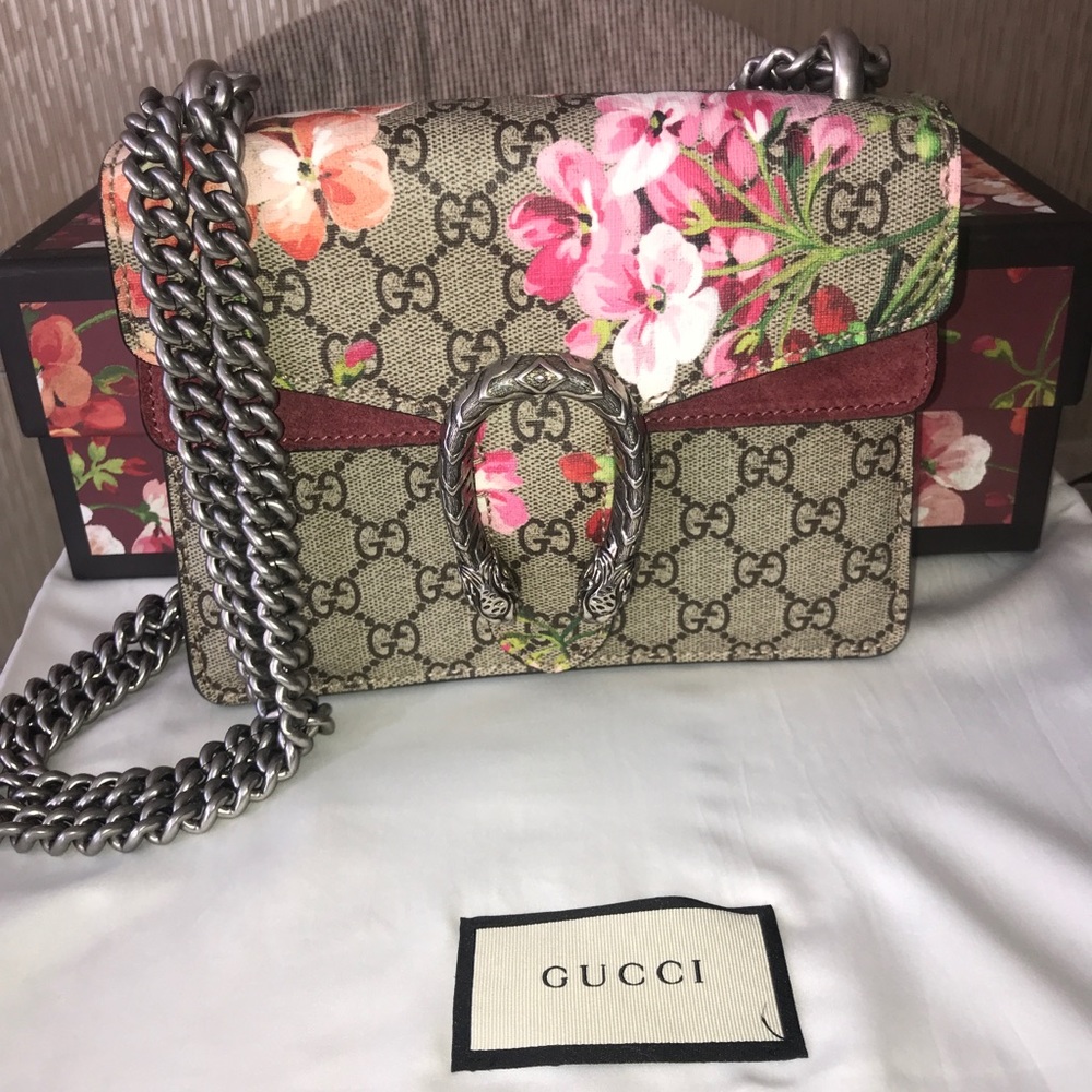 Gucci Dionysus mini GG blooms shoulder bag